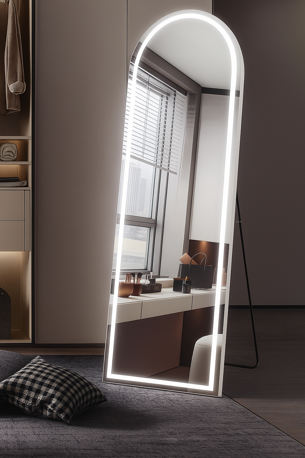 Espejo de pie (Tipo Capilla) - Iluminado